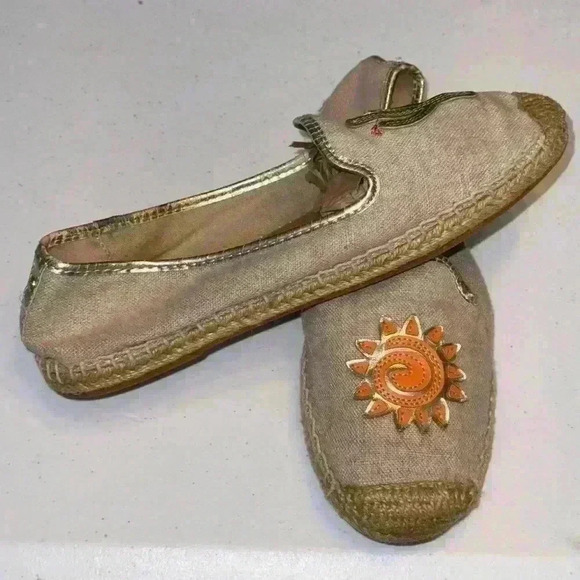 EUC G.H. Bass & Co Cactus Sun Summer Espadrille Loafer Flats Size 8.5 - Picture 3 of 8